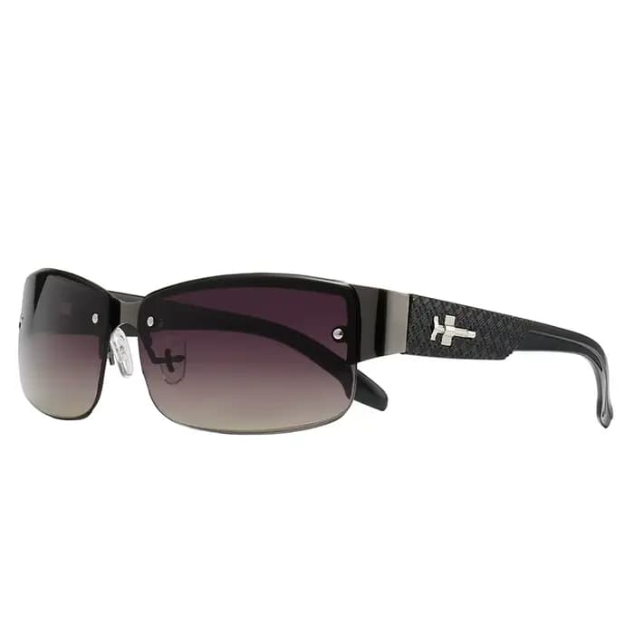 Lunettes de soleil vintage dégradées pour hommes et femmes