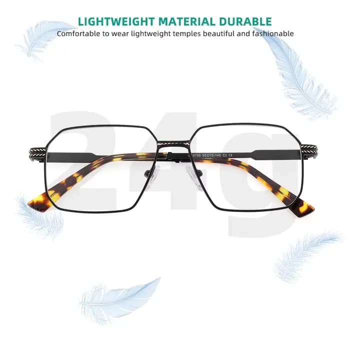 Lunettes de soleil optiques photochromiques pour hommes