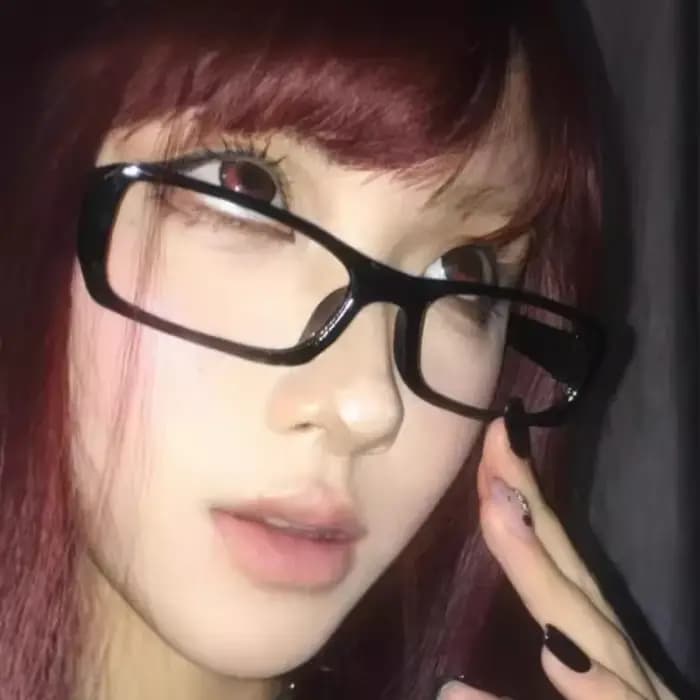 Lunettes japonaises coréennes à petite monture carrée pour femmes
