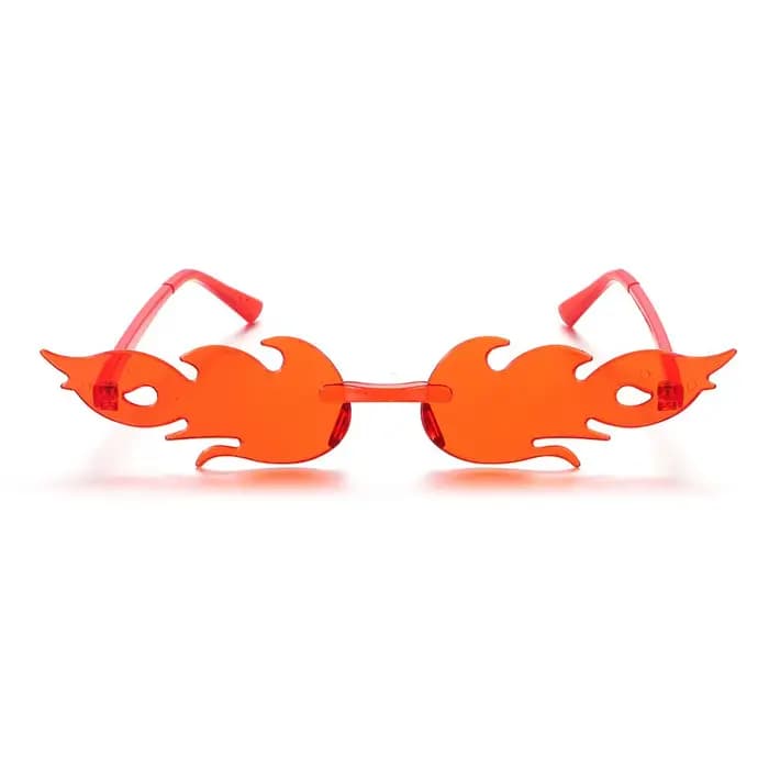Lunettes de soleil flamme de feu