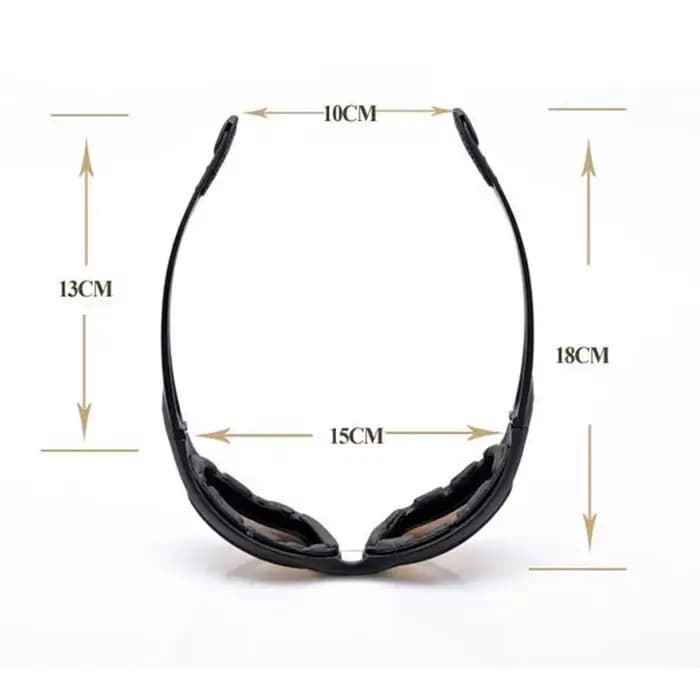 Lunettes de tir et de randonnée pour hommes