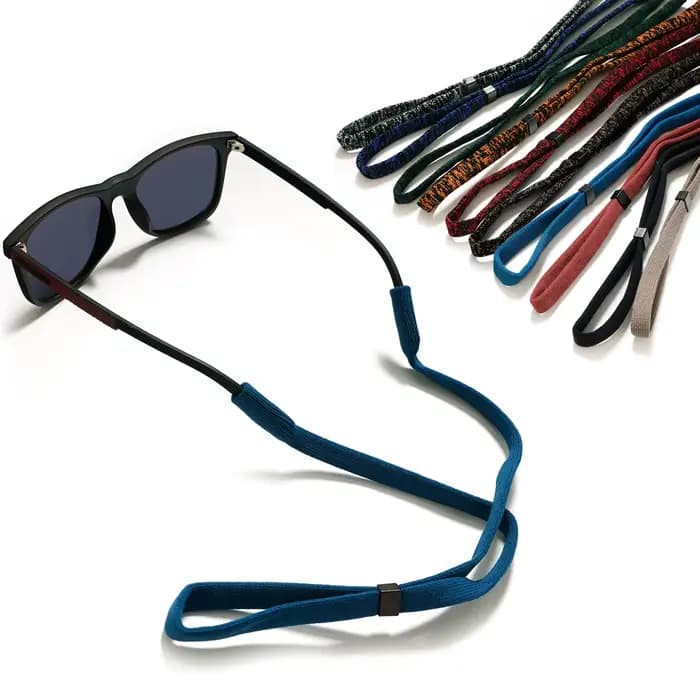 Corde de lunettes de soleil coordonnante unisexe