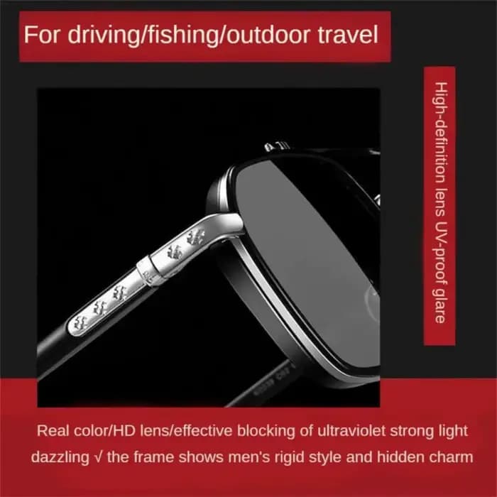 Lunettes de soleil de pêche polarisées pour hommes et femmes