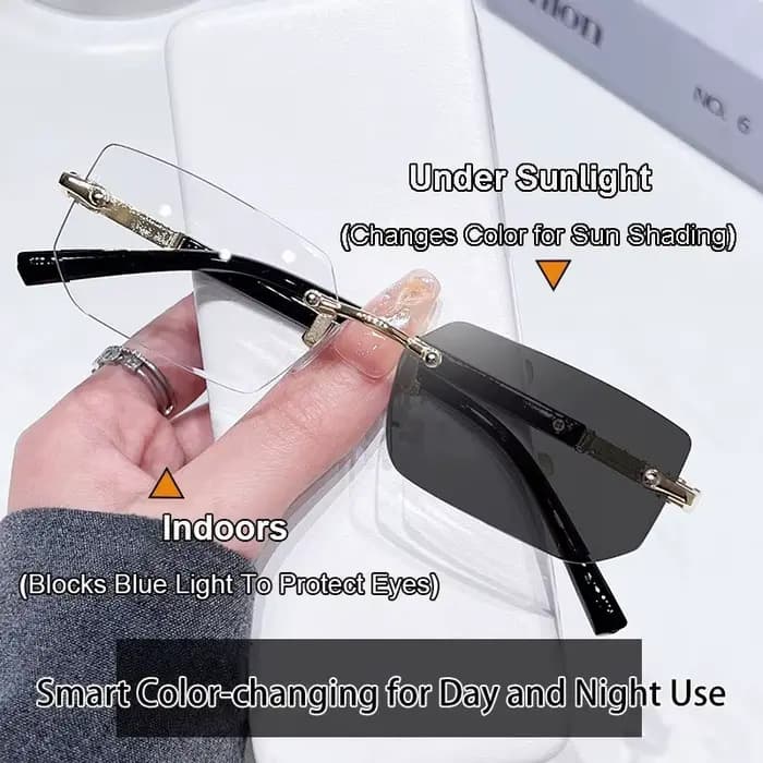 Lunettes de soleil photochromiques tendance pour hommes et femmes