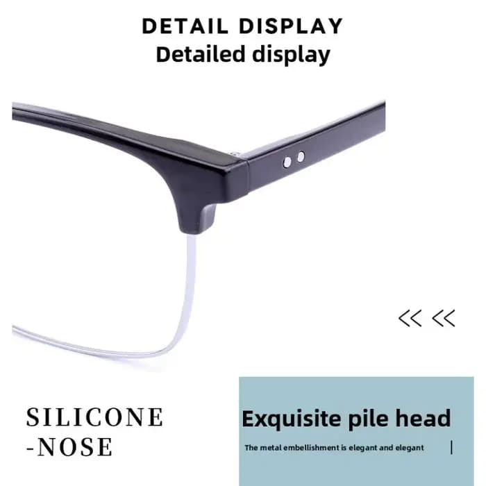 BLMUSA nouvelle mode carré surdimensionné cadre lunettes de Prescription affaires hommes large visage lecture lentilles