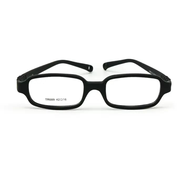 Lunettes pliables pour enfants, taille 42mm, avec cordon sans vis, monture de lunettes flexibles une pièce