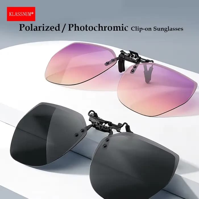 KLASSNUM Lunettes de soleil polarisées à clipser