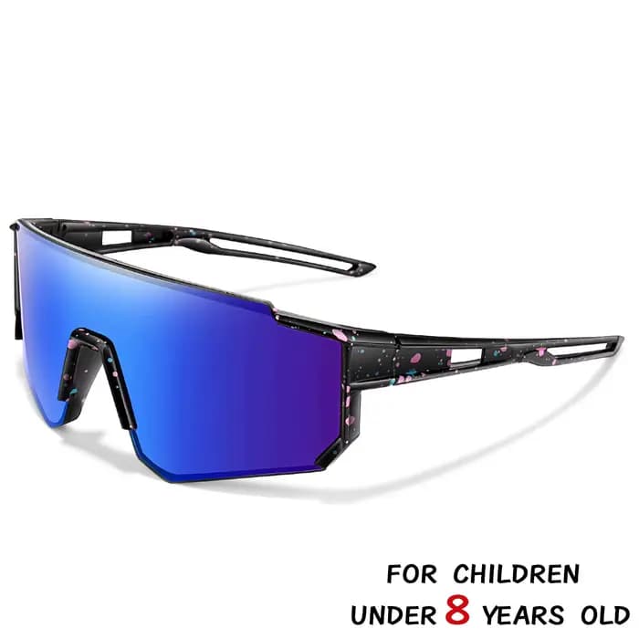 Lunettes de soleil de baseball pour enfants de 3 à 8 ans