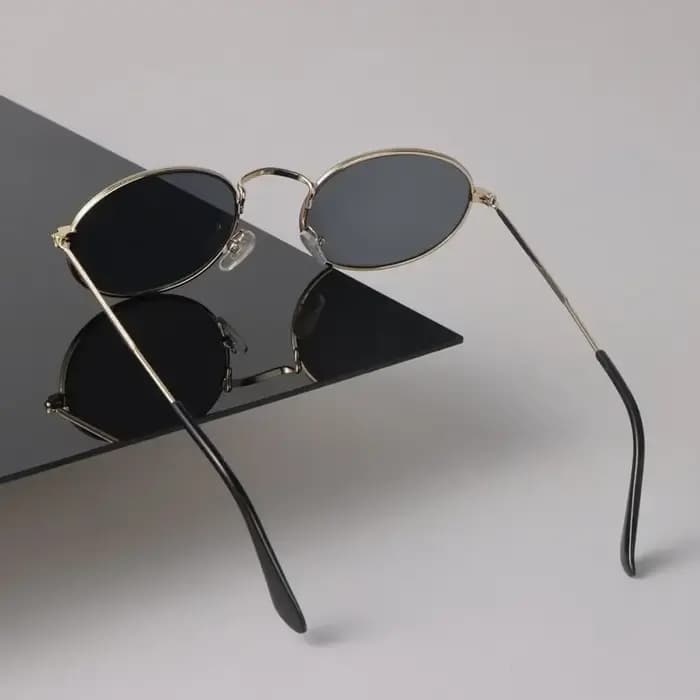 Lunettes de soleil ovales de styliste pour femmes et hommes