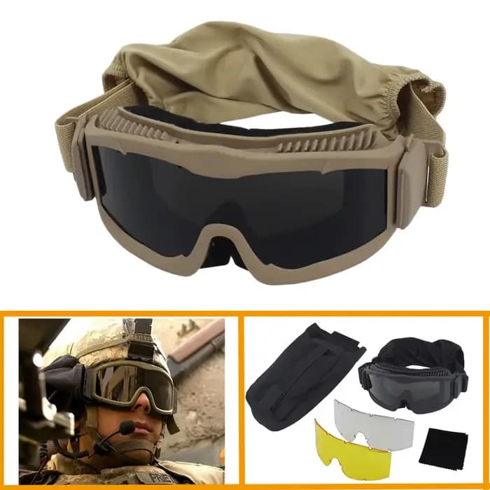 Lunettes de tir DulAirsoft Paintball
