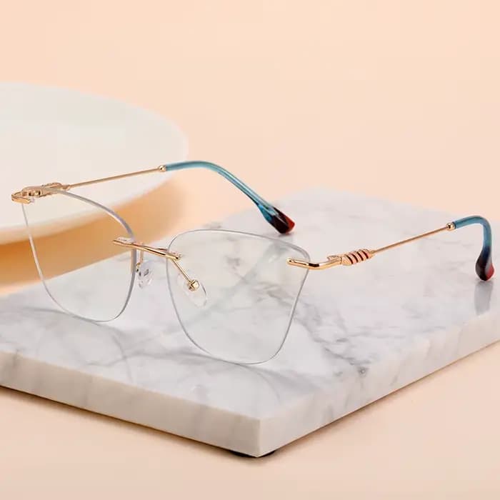 Lunettes œil de chat vintage pour femmes