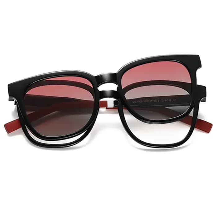 Lunettes de lecture à clip magnétique rabattables