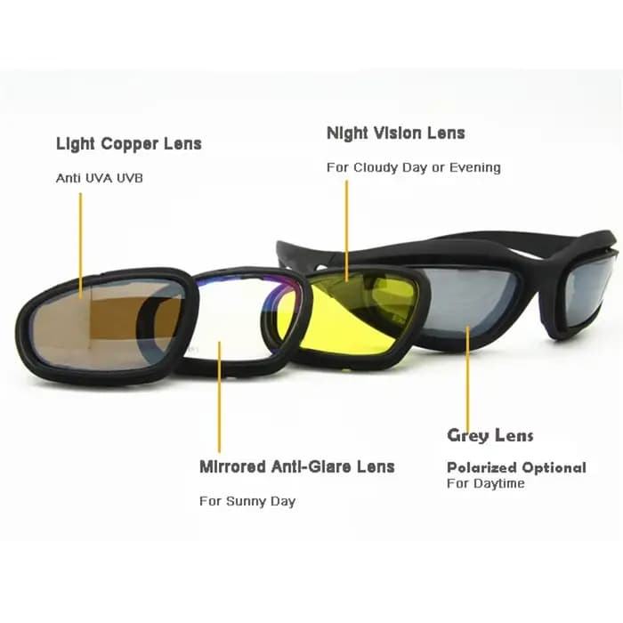Lunettes tactiques polarisées X7/C5