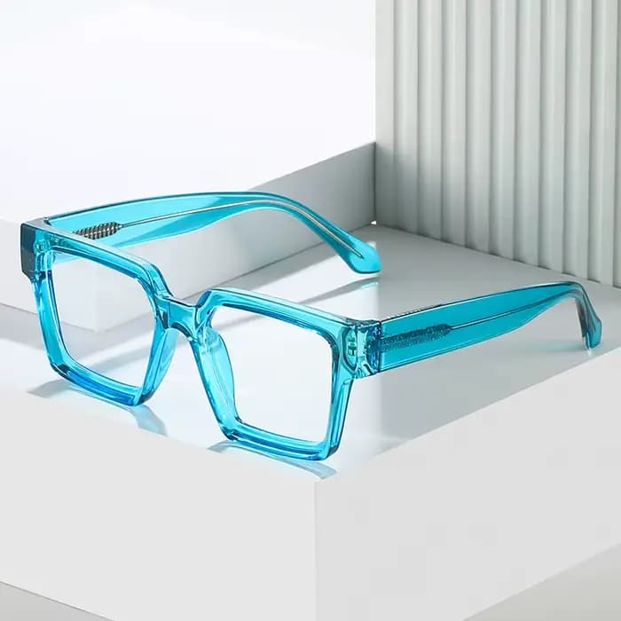 Lunettes de Lecture Vertes à Grande Monture pour Homme et Femme