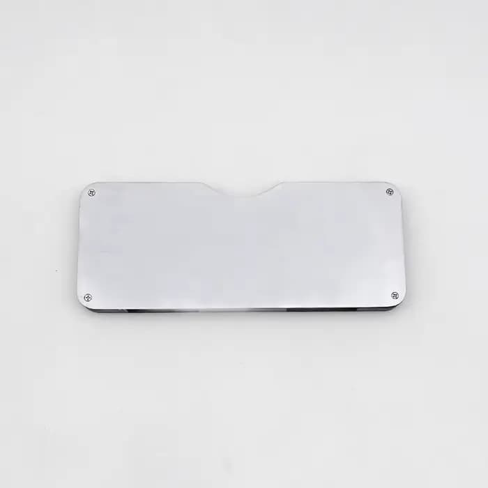 Lunettes de lecture en mousse sans monture avec étui en alliage pour hommes et femmes + 1 + 1.5 + 2 + 2.5 + 3