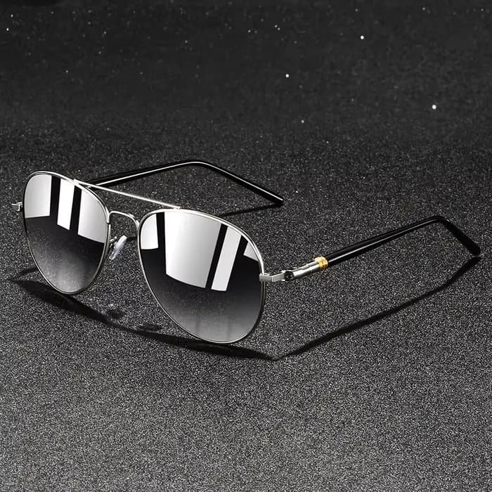 Lunettes de soleil de pilote vintage tendance