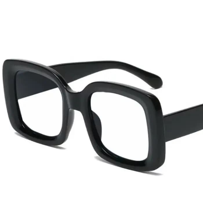 Lunettes carrées vertes vintage pour femmes