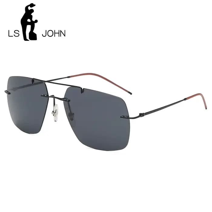 LS Chain-Lunettes de soleil polarisées en titane ultralégères pour hommes et femmes
