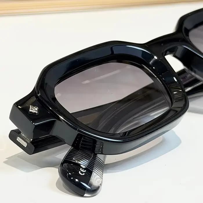 LA VEGA Lunettes de soleil carrées de luxe originales pour hommes