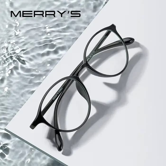 MERRYS DESIGN Classice TR90 montures de lunettes pour hommes lunettes pour femme optique cadre lunettes de Prescription montures lunettes optiques S2422