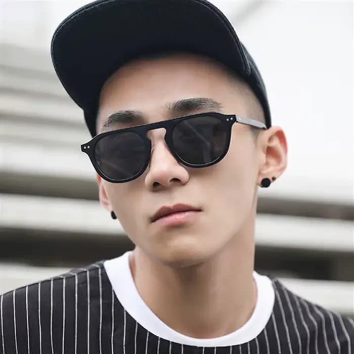 Samjune – lunettes de soleil carrées pour hommes et femmes