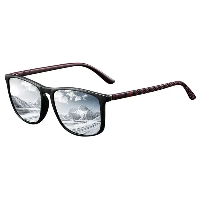 Lunettes de soleil carrées classiques vintage