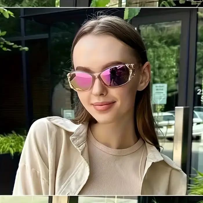 Lunettes de soleil décoratives papillon pour femmes