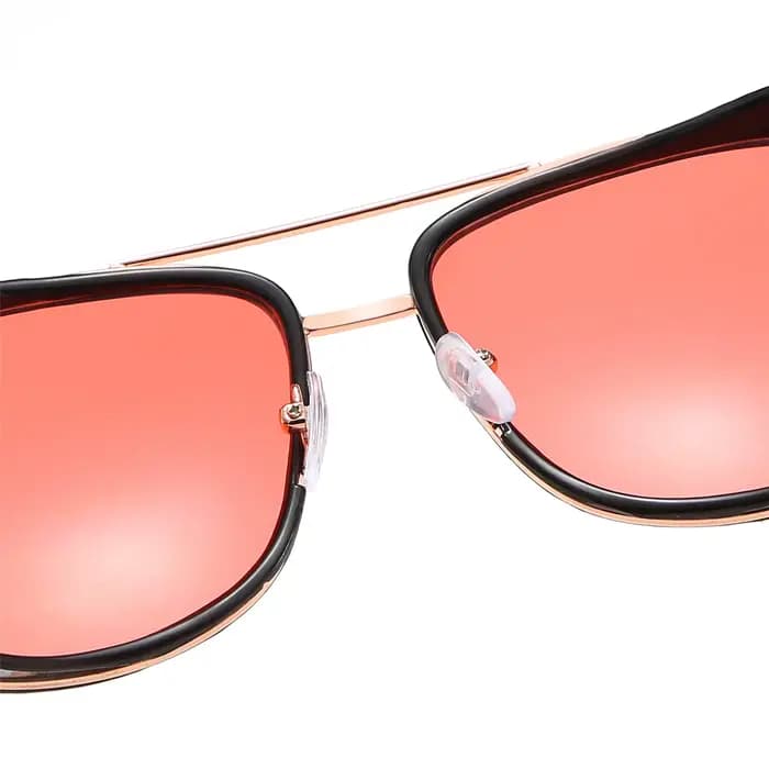 Lunettes de soleil Tony Stark à monture métallique
