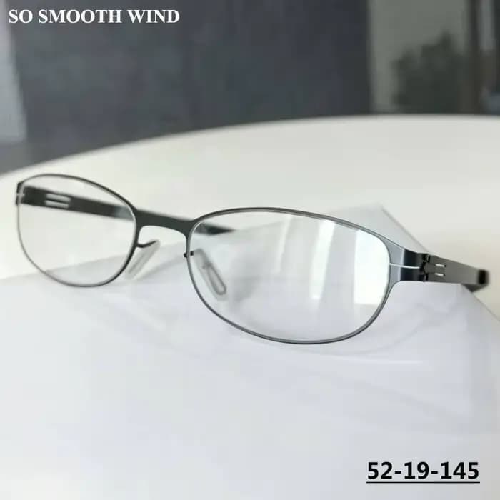 Lunettes rondes ovales sans vis pour hommes et femmes