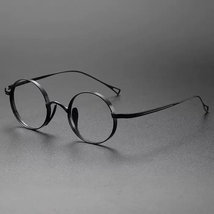 Dsnietp Vintage titane lunettes de lecture hommes rond photochromique Anti lumière bleue
