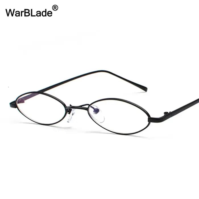 WarBlade-Petite monture de lunettes ovales rétro pour hommes et femmes