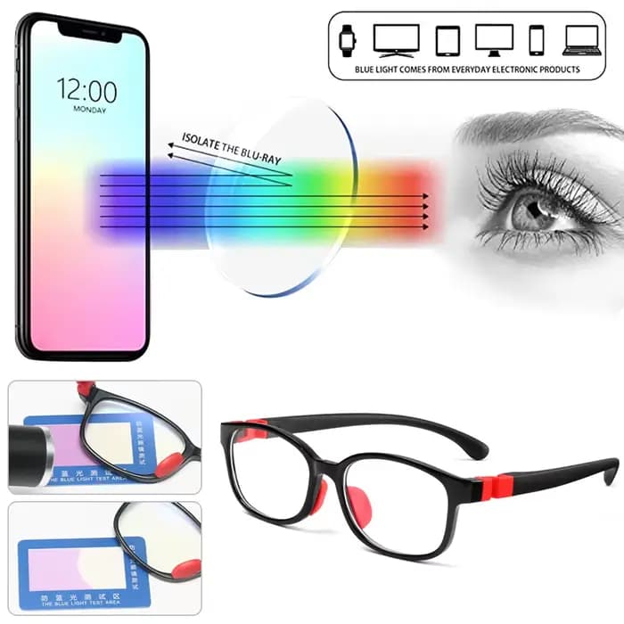Lunettes Anti-lumière bleue pour enfants