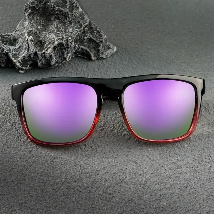 Lunettes de montagne polarisées carrées pour hommes et femmes