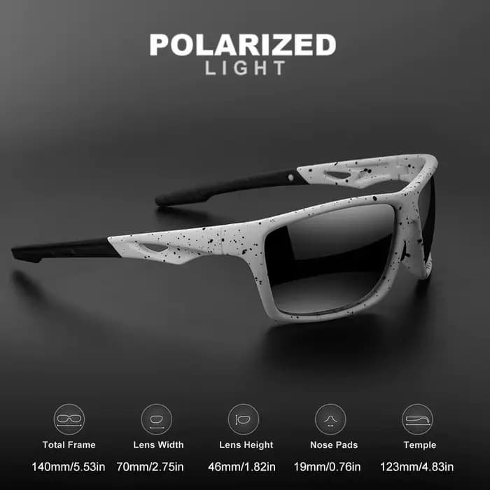 Lunettes de sport polarisées vintage