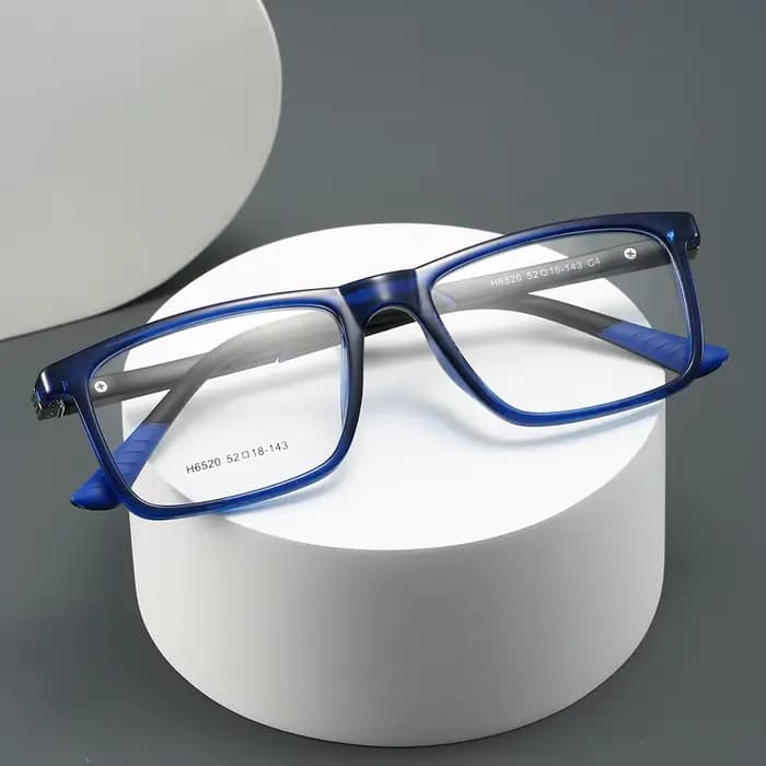Lunettes de Prescription Anti-lumière bleue pour femmes et hommes, pour ordinateur/téléphone, vie quotidienne, tendance, lecture, myopie, TR90, carrées