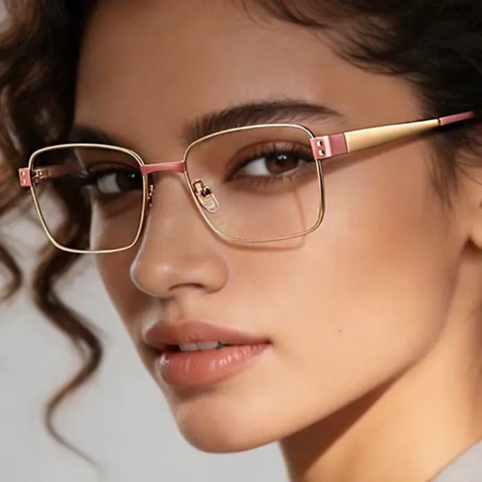 Lunettes de lecture rectangulaires pour femme