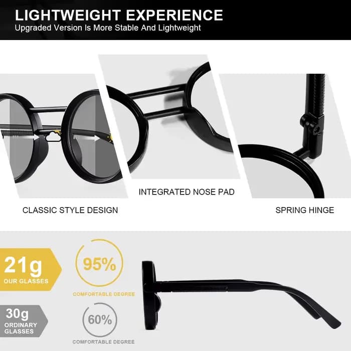 Lunettes de soleil photochromiques pour femmes