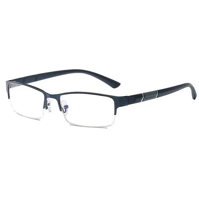 Lunettes de lecture demi-monture métallique