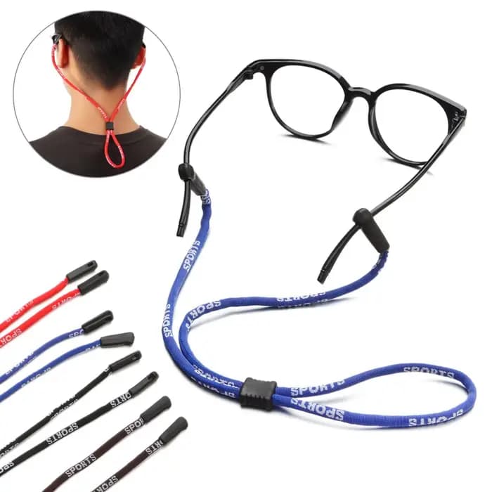 Corde de lunettes de soleil coordonnante pour hommes et femmes