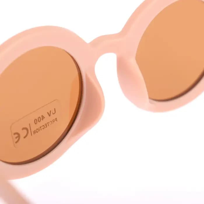 Lunettes de couleur unie en résine