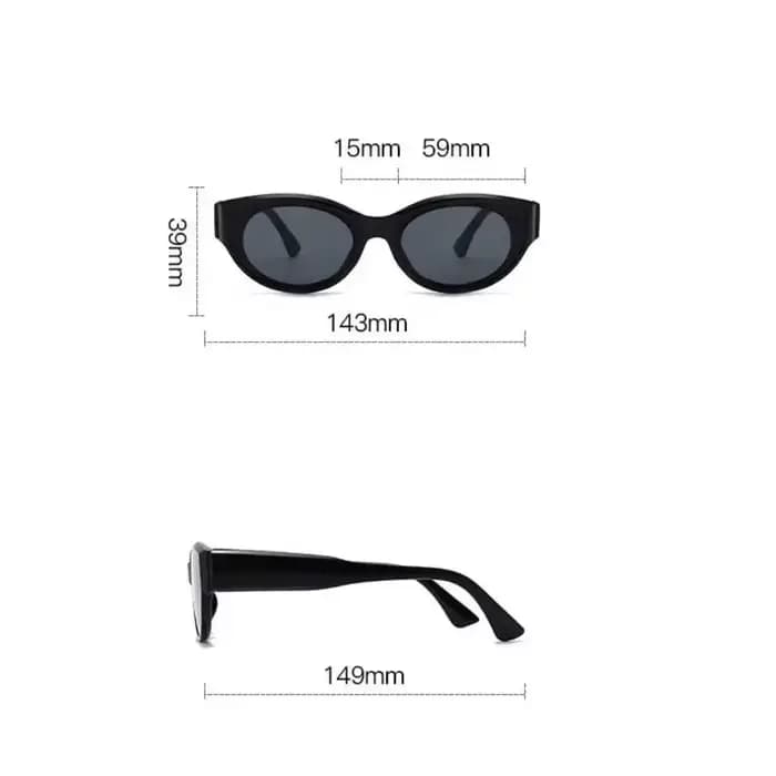 Lunettes de soleil œil de chat pour femmes