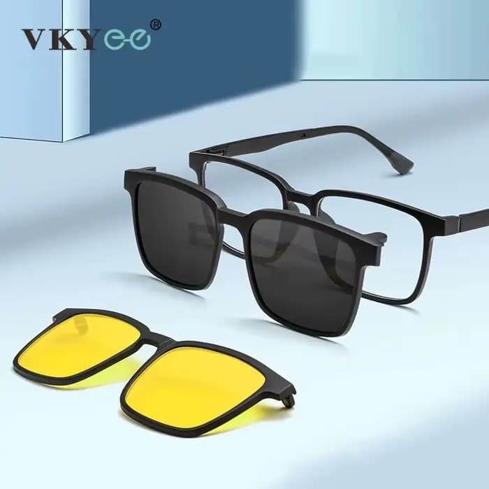 VICKY lunettes de Prescription magnétiques rabattables hommes femmes TR90