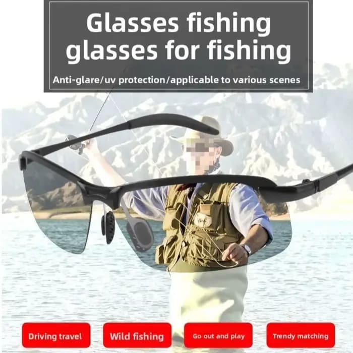Lunettes polarisées Fisher pour hommes