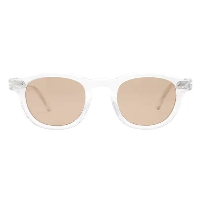 Lunettes de Soleil Transparentes en Acétate