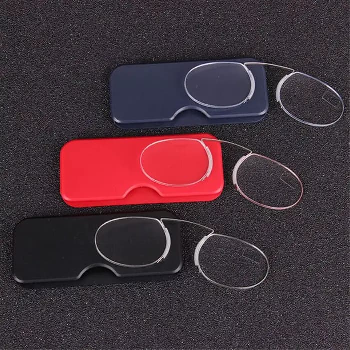 Lunettes de lecture à clipser sans monture pour hommes et femmes