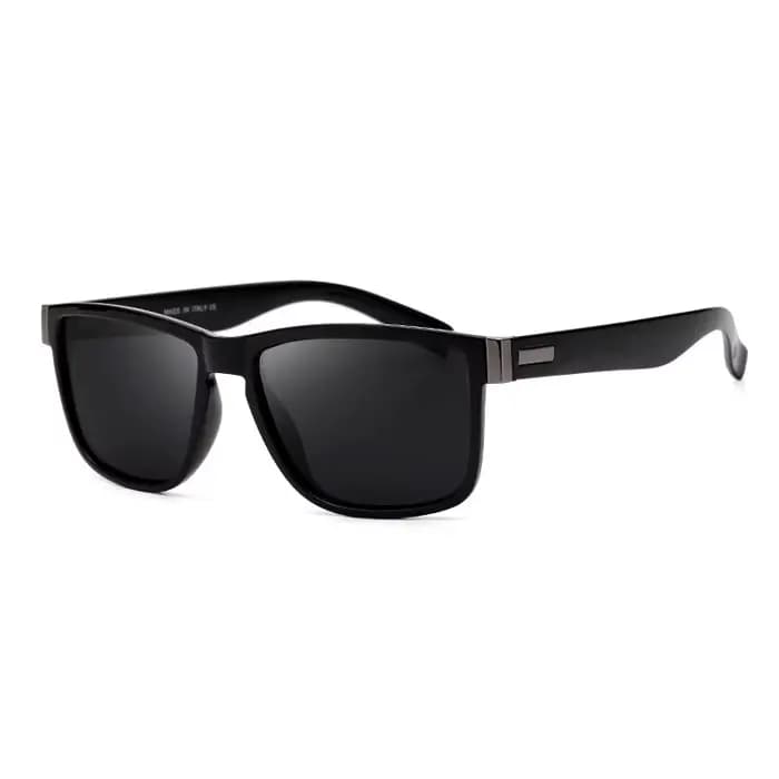 Lunettes de soleil polarisées Vintage carrées à motif de mode pour hommes et femmes