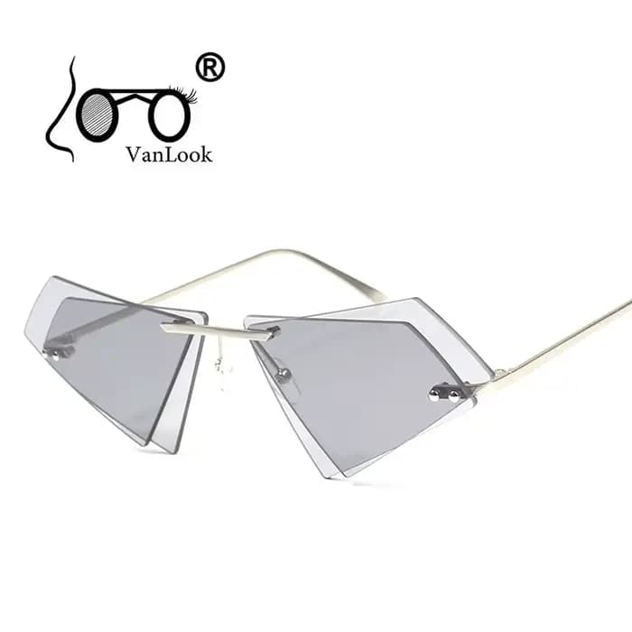 Lunettes de soleil en cristal femmes hommes