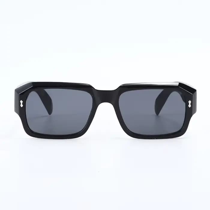 Lunettes de soleil carrées vintage pour hommes et femmes