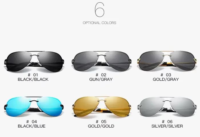 Lunettes de soleil polarisées True Colors pour hommes