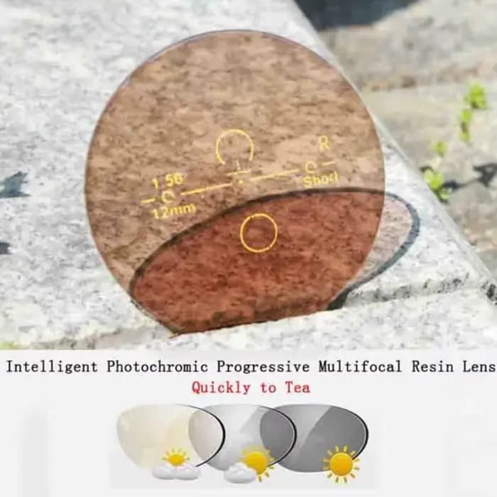 Lunettes de soleil de lecture photochromiques multifocales progressives à rivets à Double pont pour femmes et hommes
